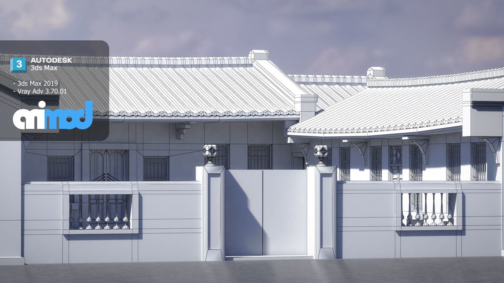 San He Yuan 04 3D model_9