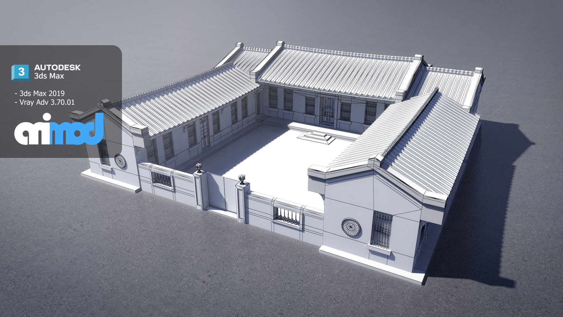 San He Yuan 04 3D model_5
