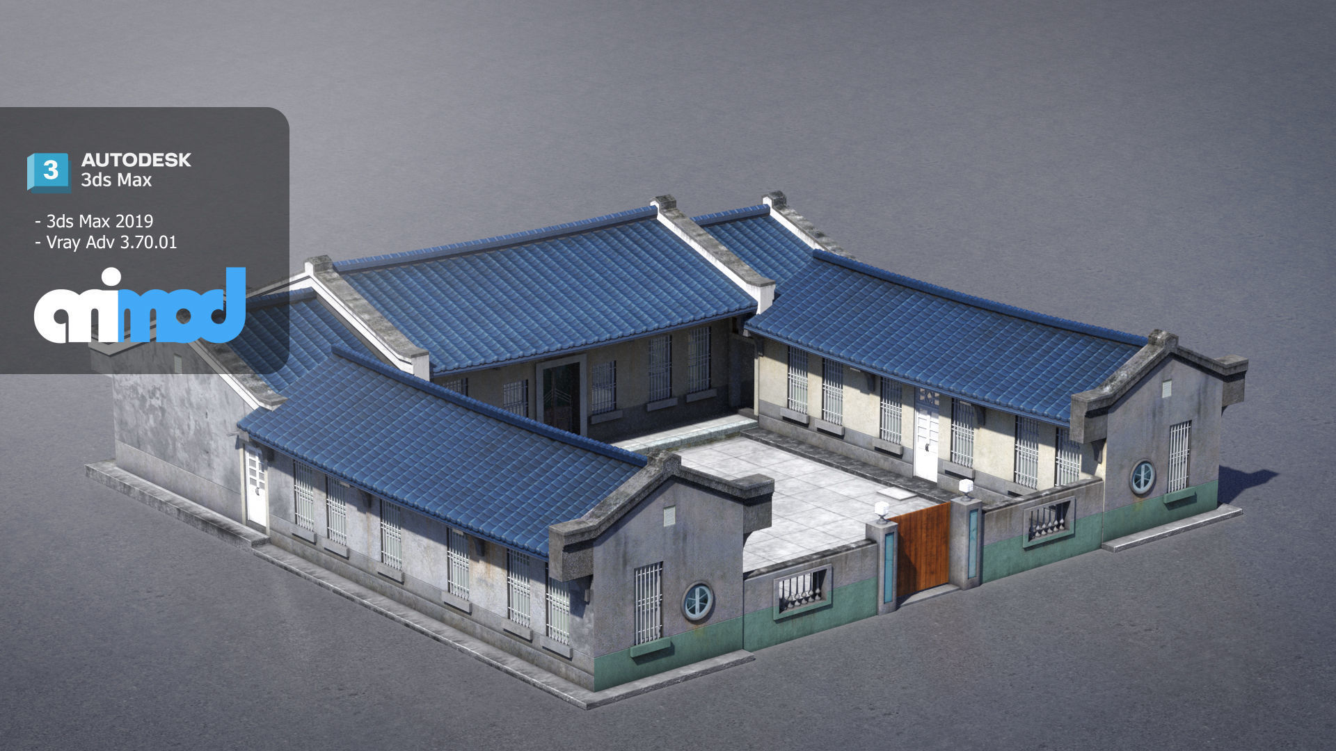 San He Yuan 04 3D model_3