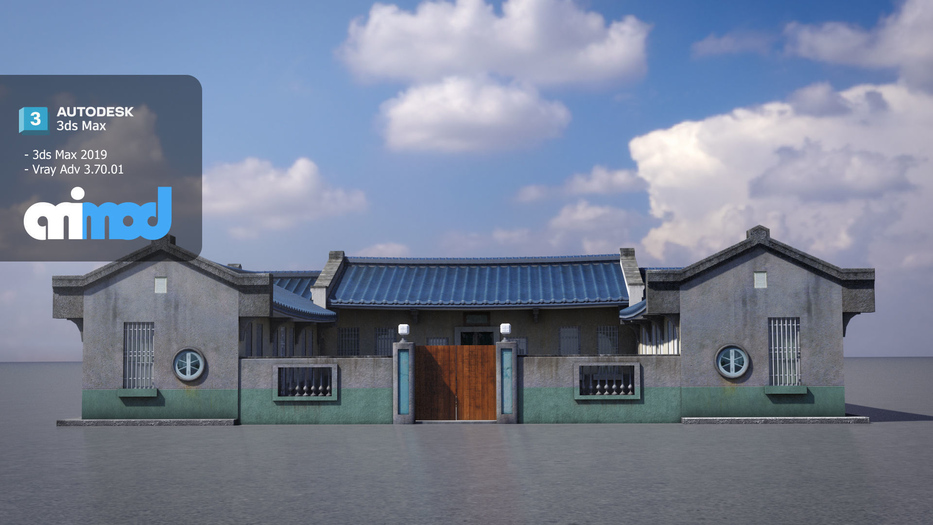San He Yuan 04 3D model_2