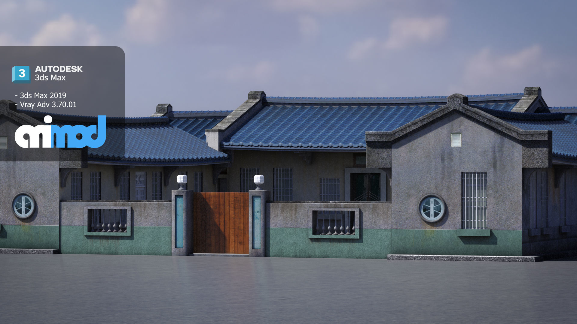 San He Yuan 04 3D model_1