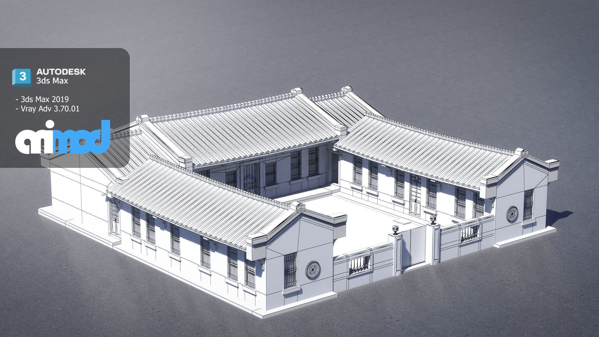 San He Yuan 04 3D model_8