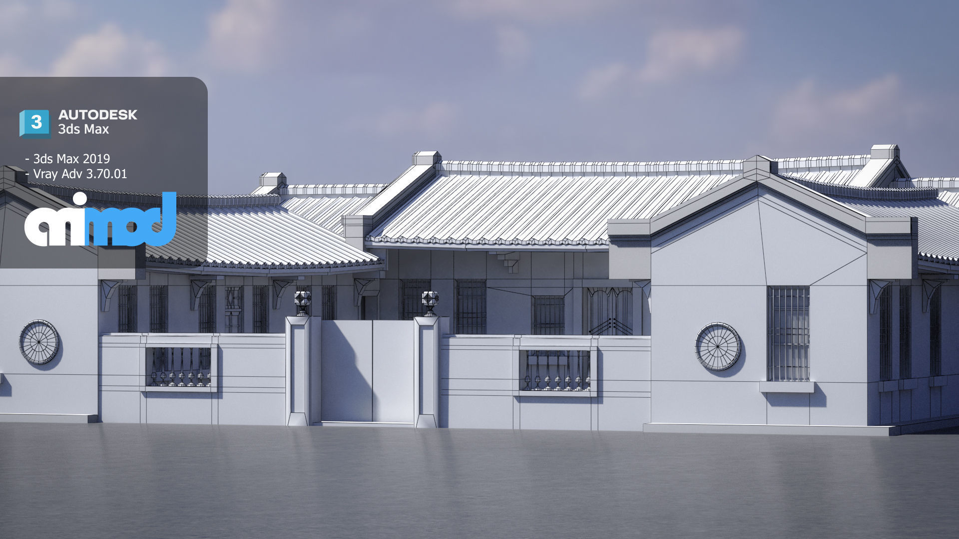 San He Yuan 04 3D model_6