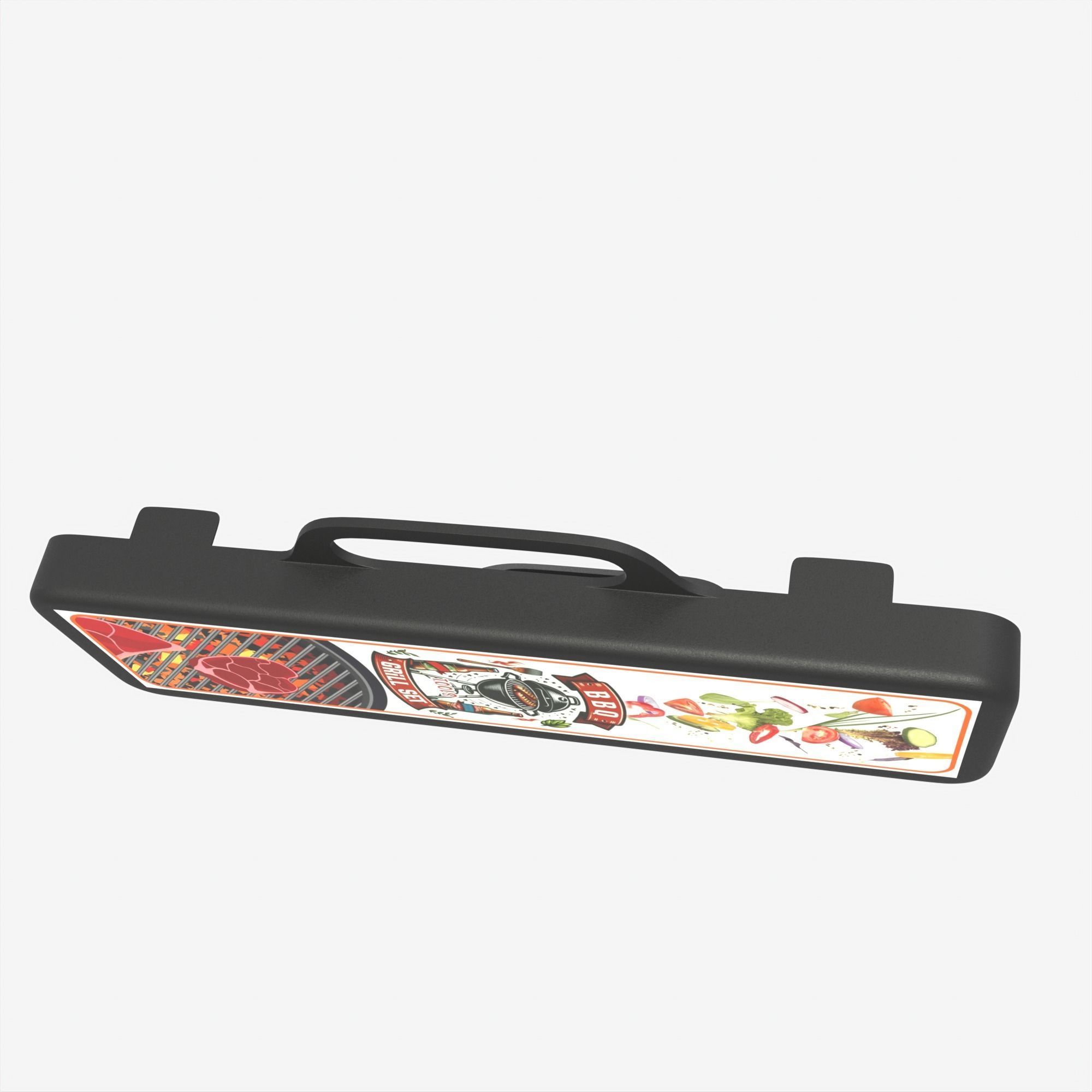 BBQ tool set 3D model_18