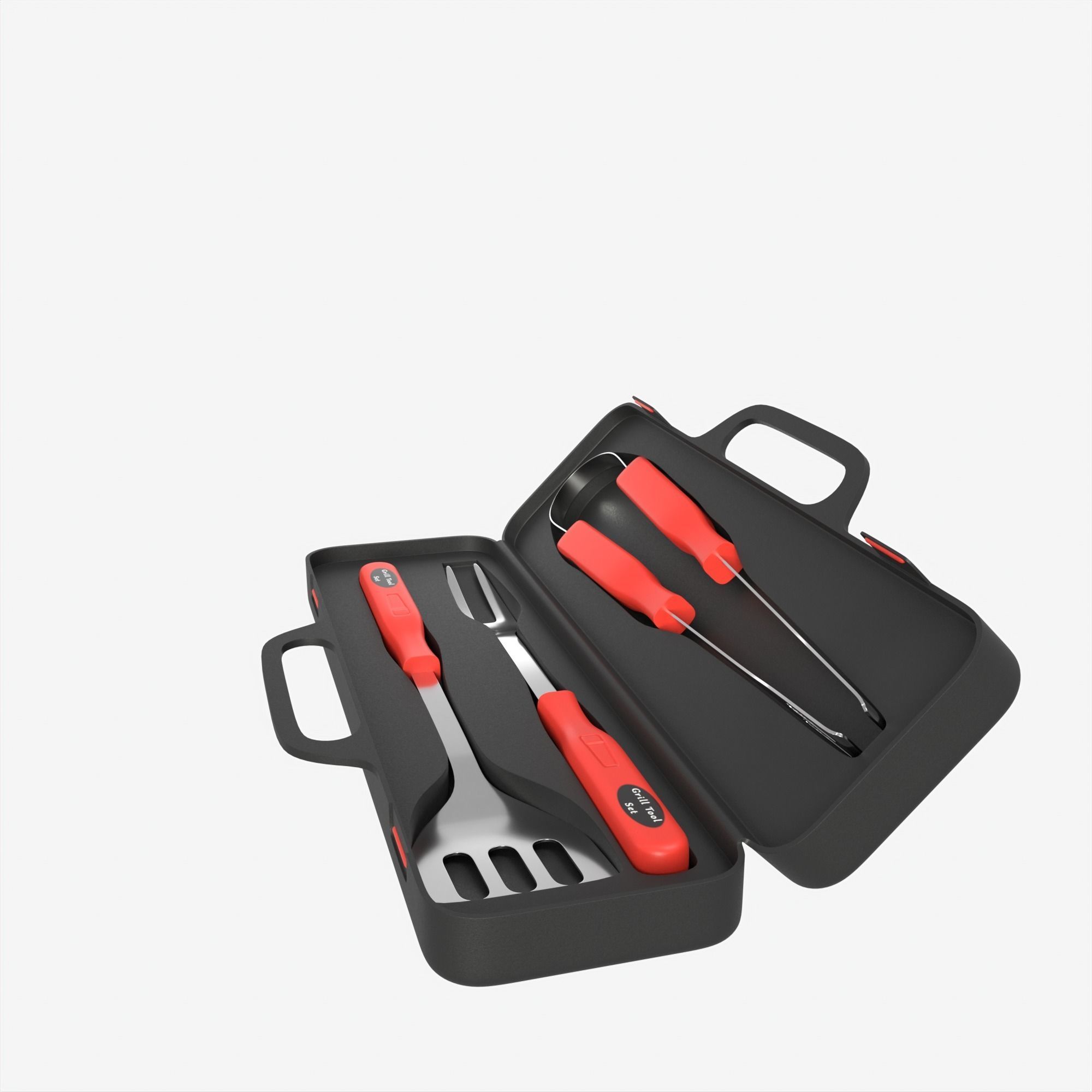 BBQ tool set 3D model_26