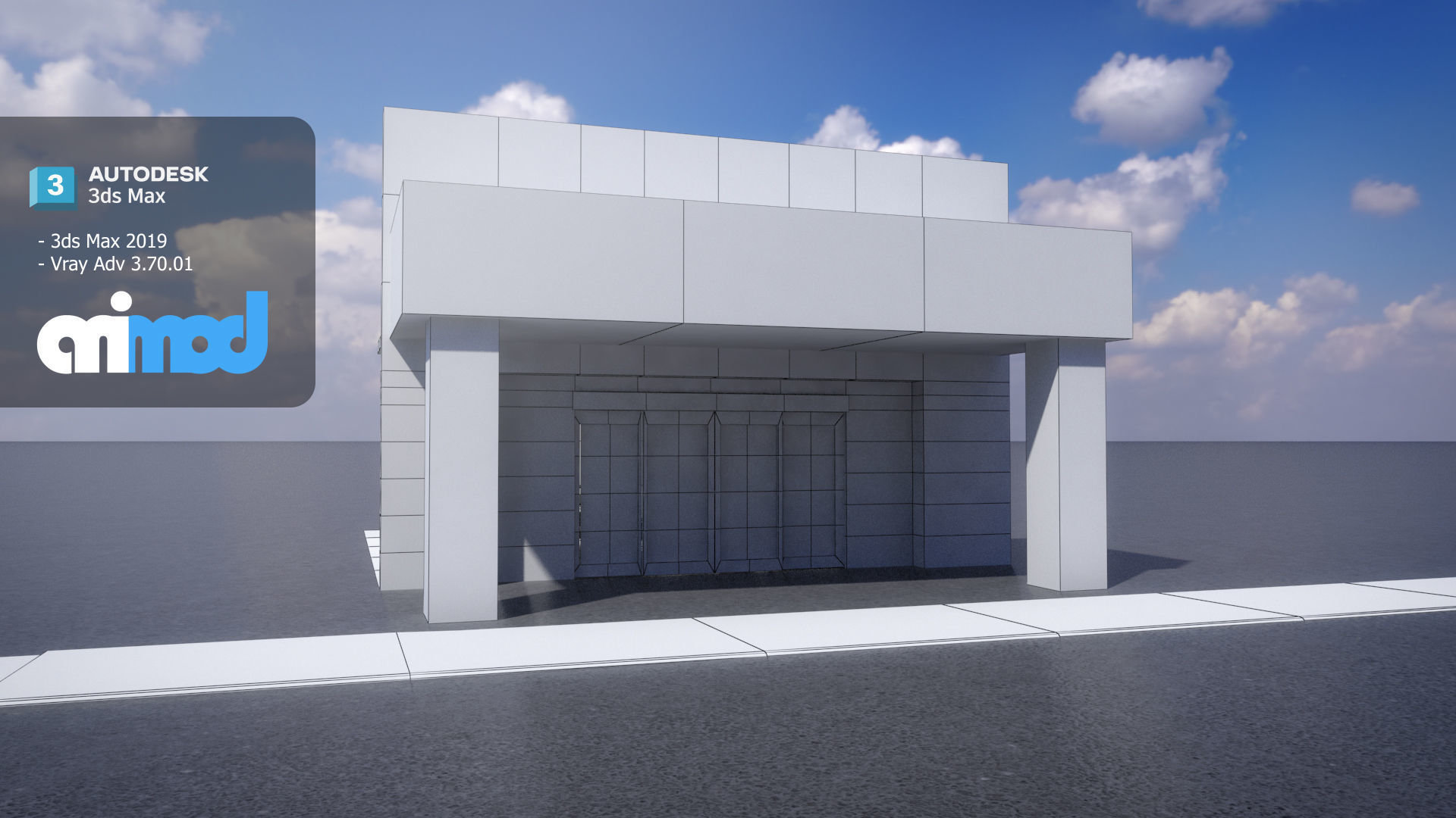 Chinese Restaurant 3D model_5