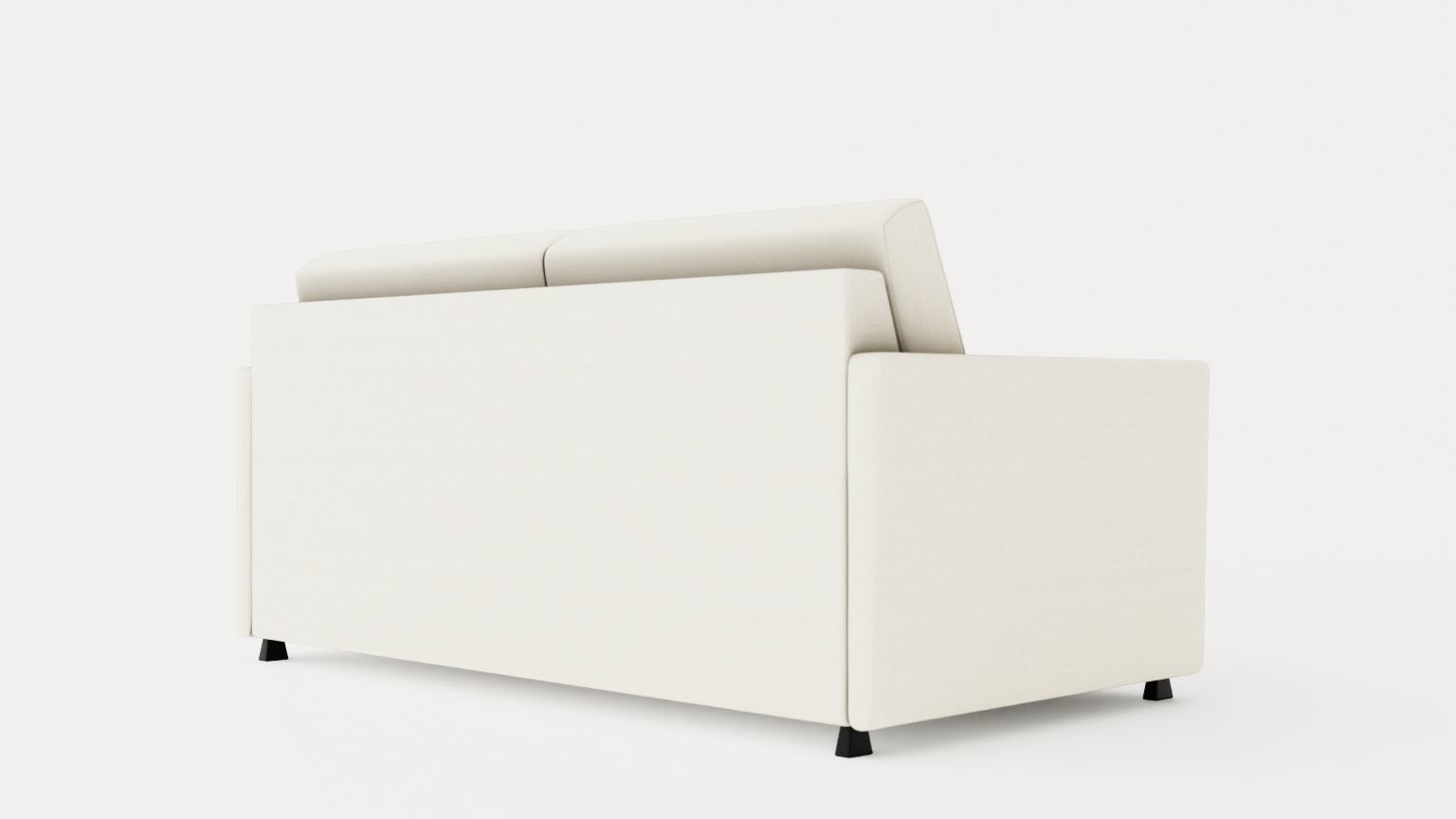 Harmony 3-seat sofa-bed Low-poly 3D model_3