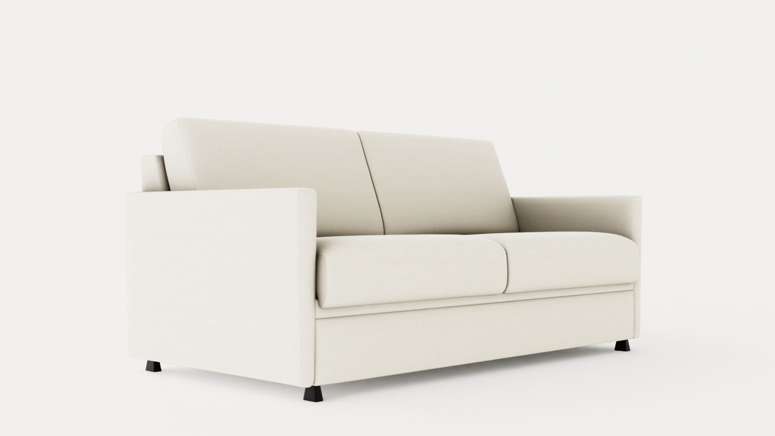 Harmony 3-seat sofa-bed Low-poly 3D model_1