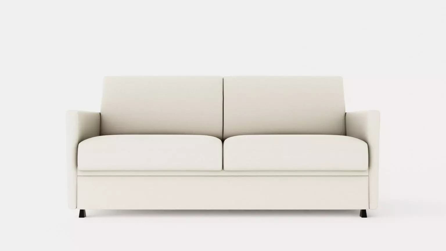 Harmony 3-seat sofa-bed Low-poly 3D model_0