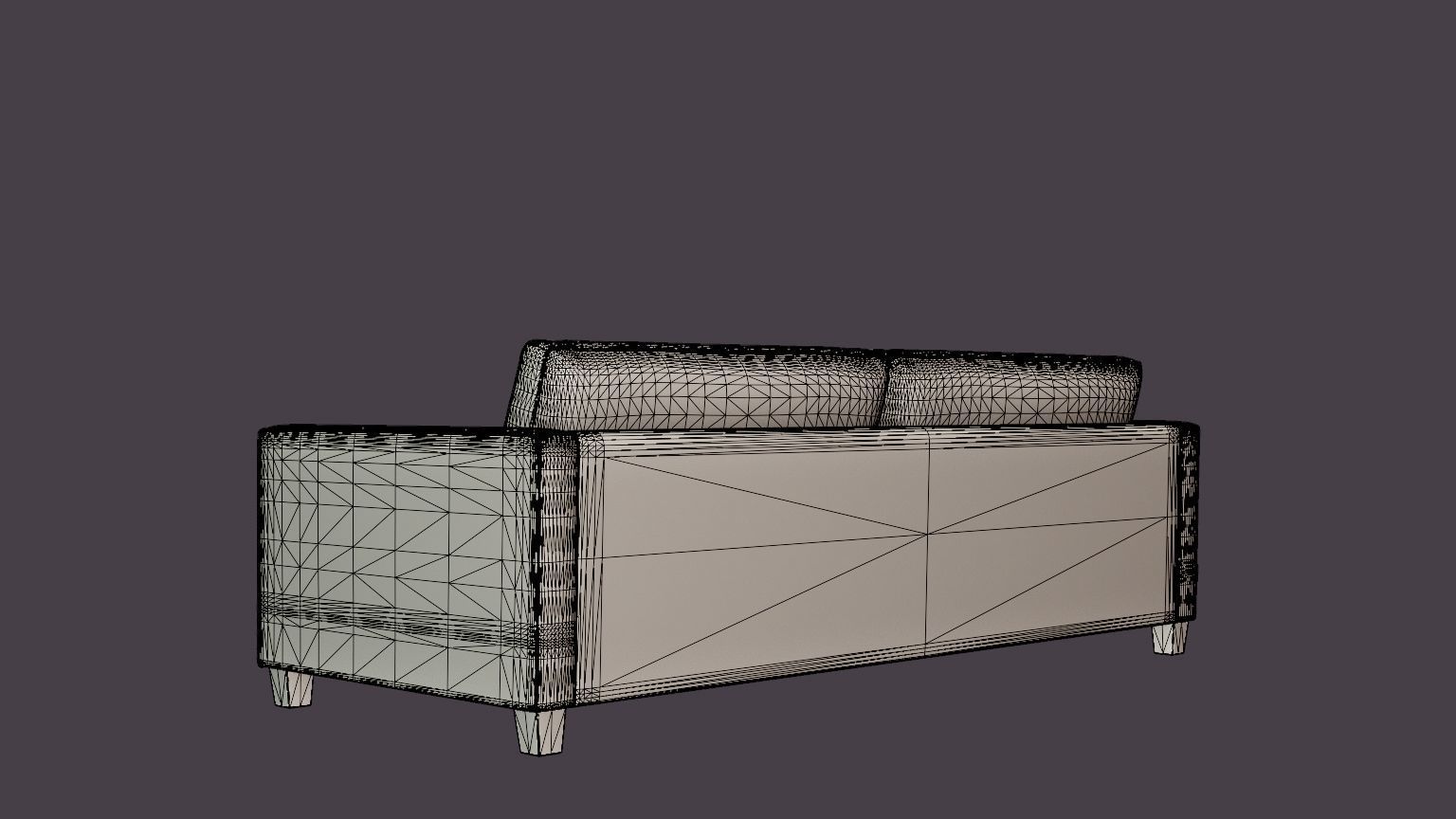 Nevada 3-seater TDA Low-poly 3D model_6