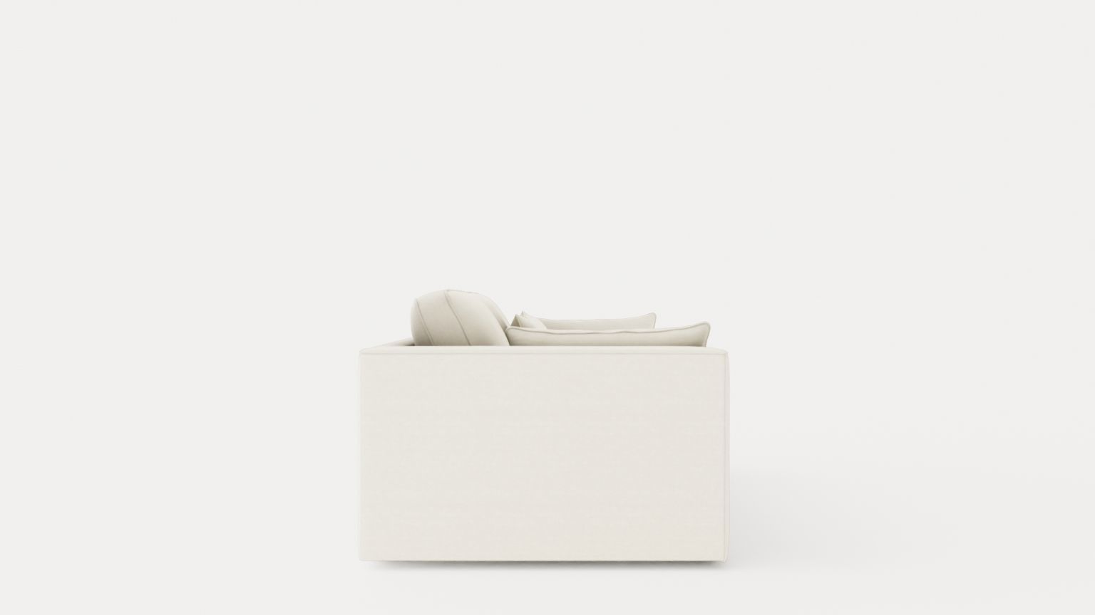 Louisiana 3 seater sofa Low-poly 3D model_2