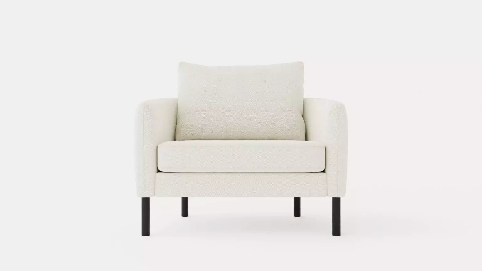 Rhode Island armchair Low-poly 3D model_0