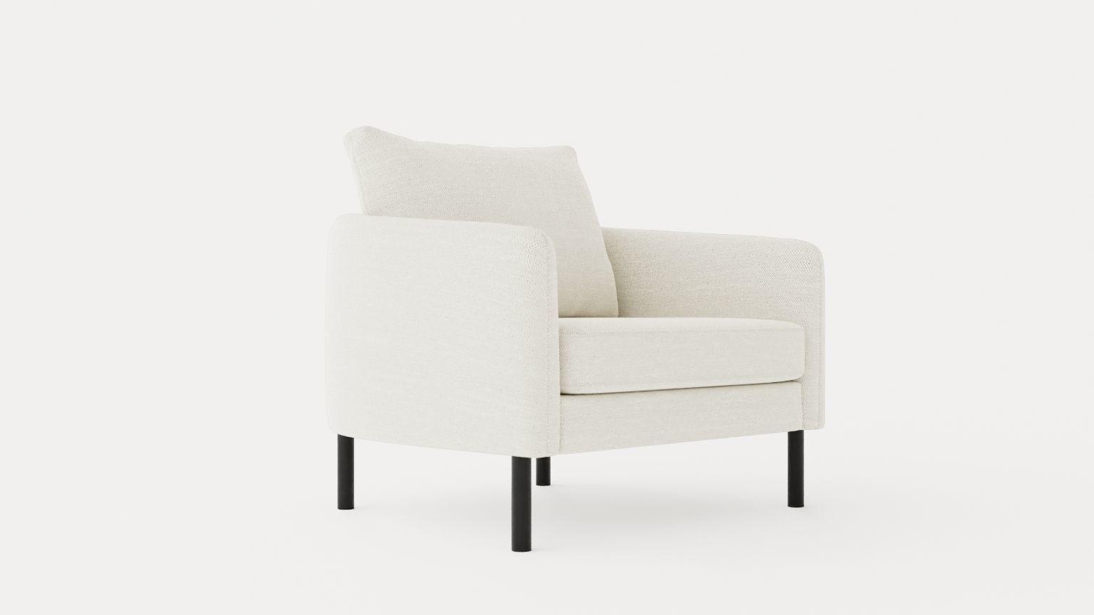 Rhode Island armchair Low-poly 3D model_1