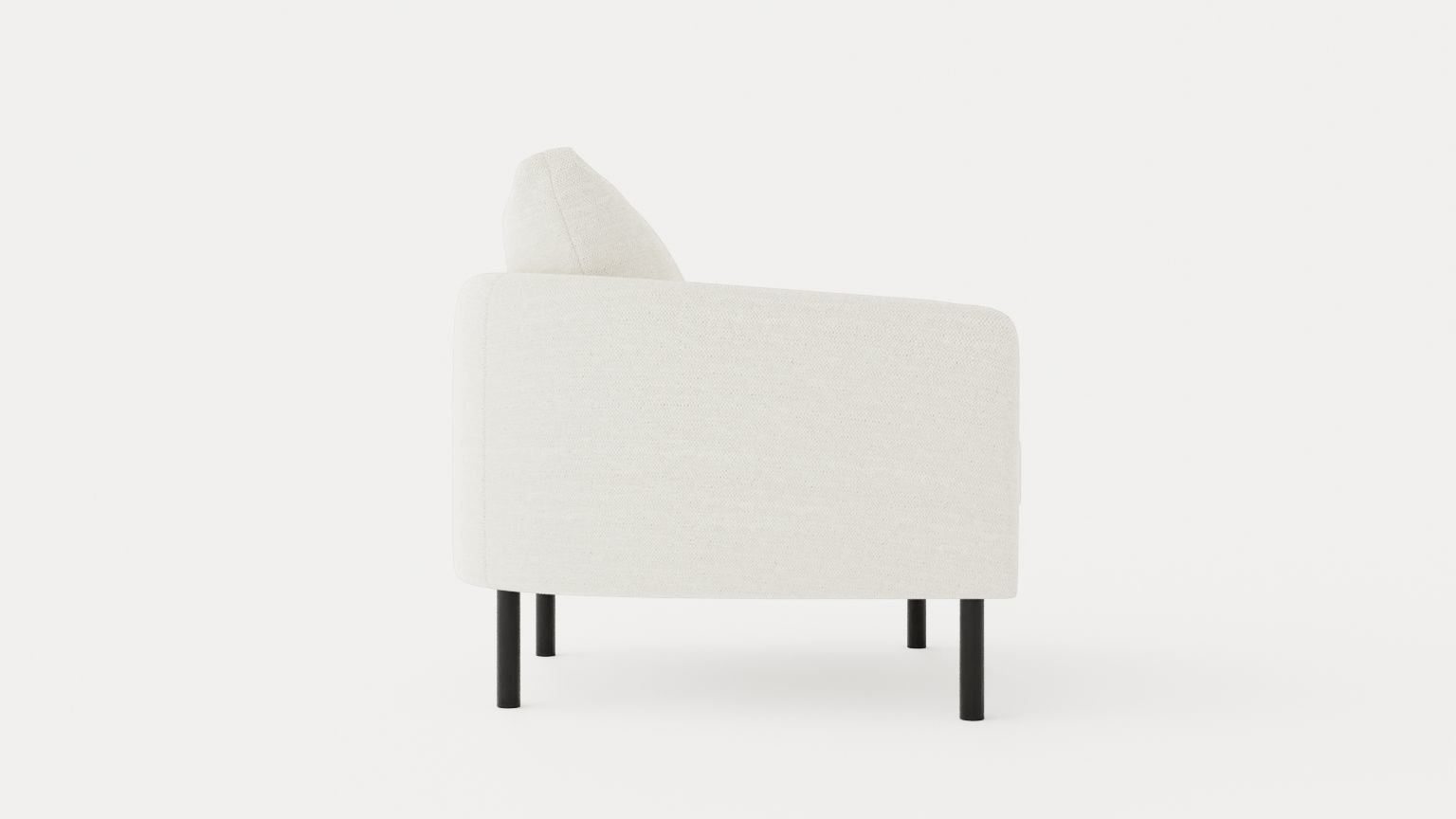 Rhode Island armchair Low-poly 3D model_2