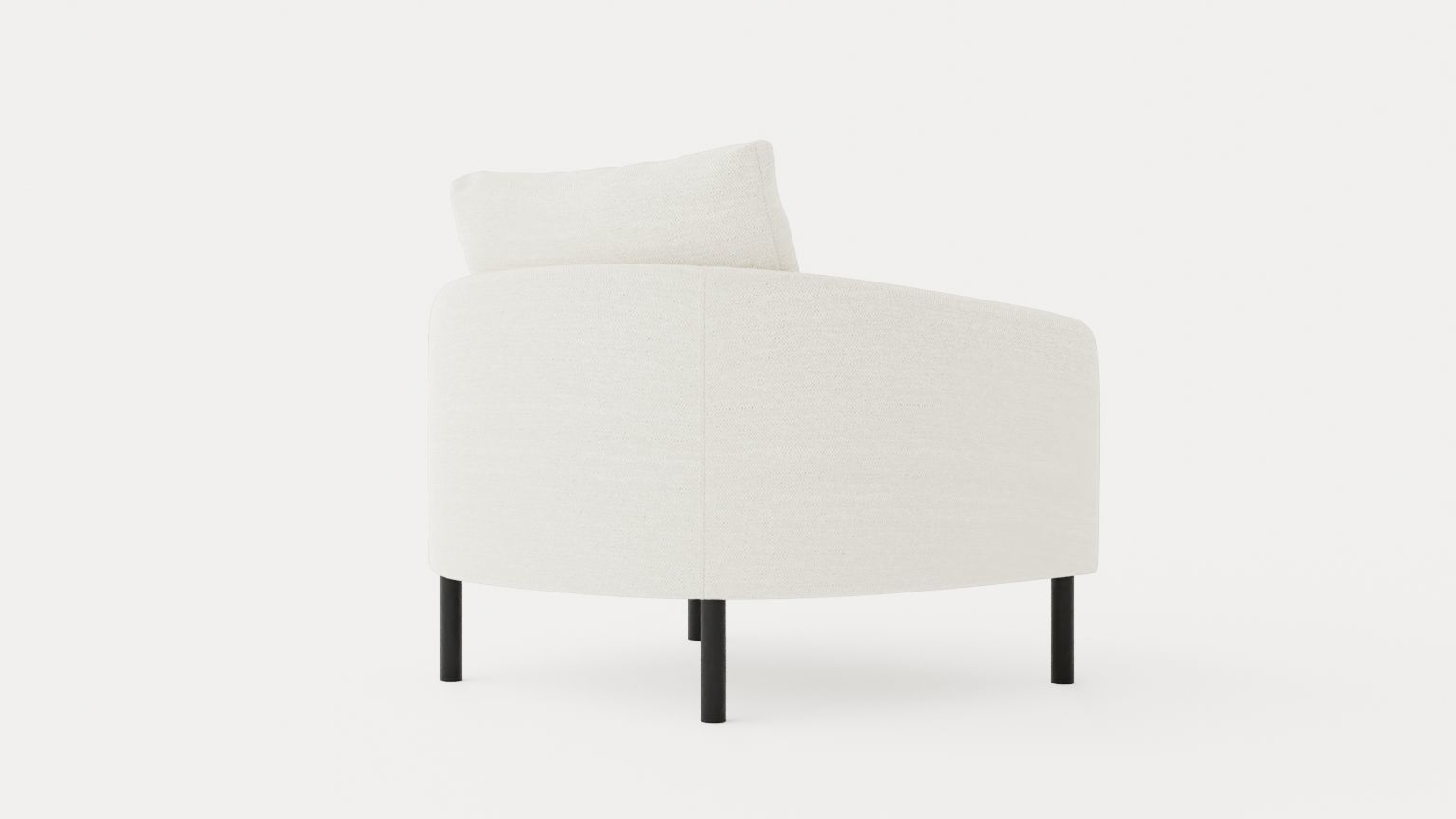 Rhode Island armchair Low-poly 3D model_3