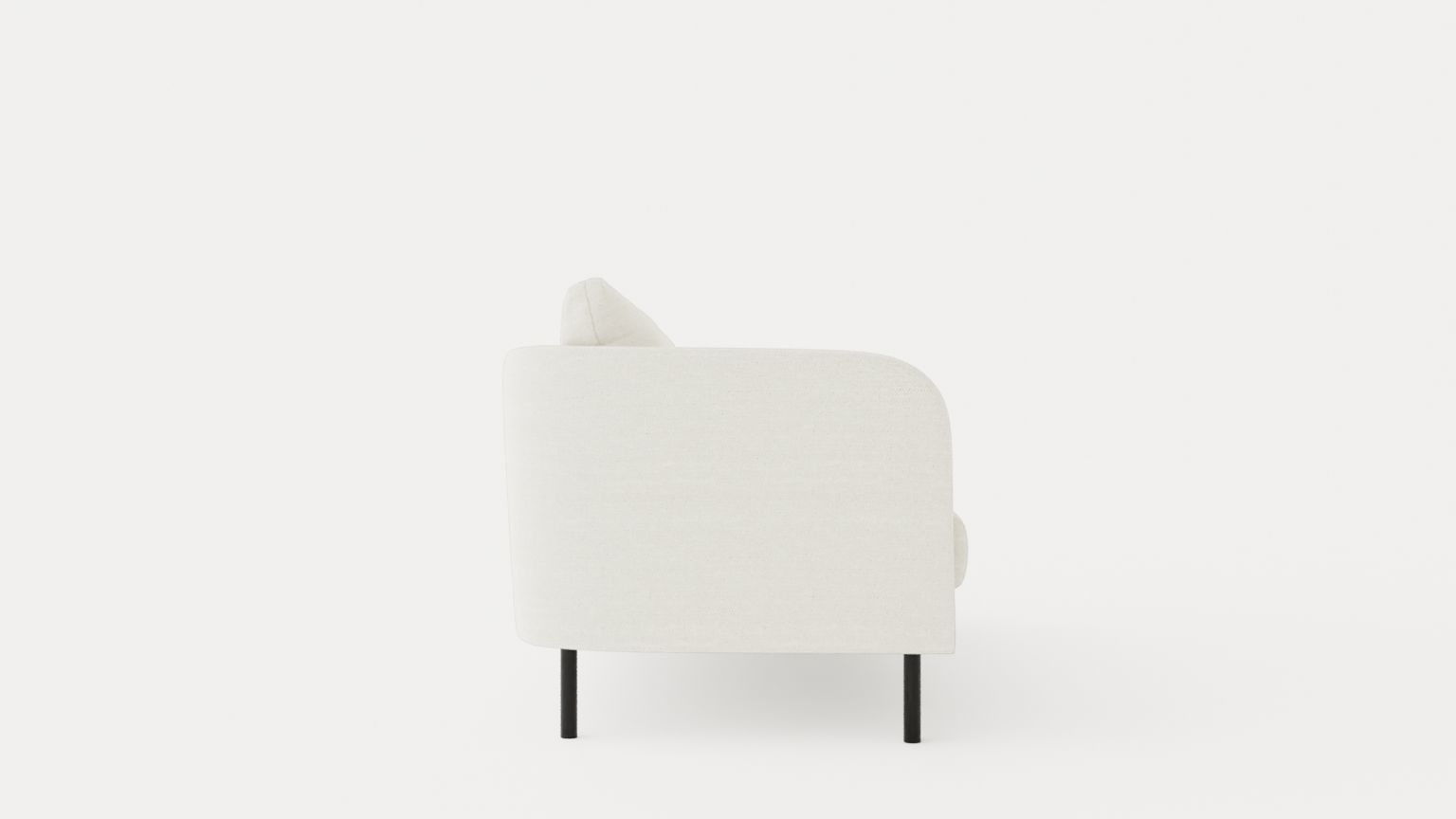 Rhode Island 3-seater sofa Low-poly 3D model_2