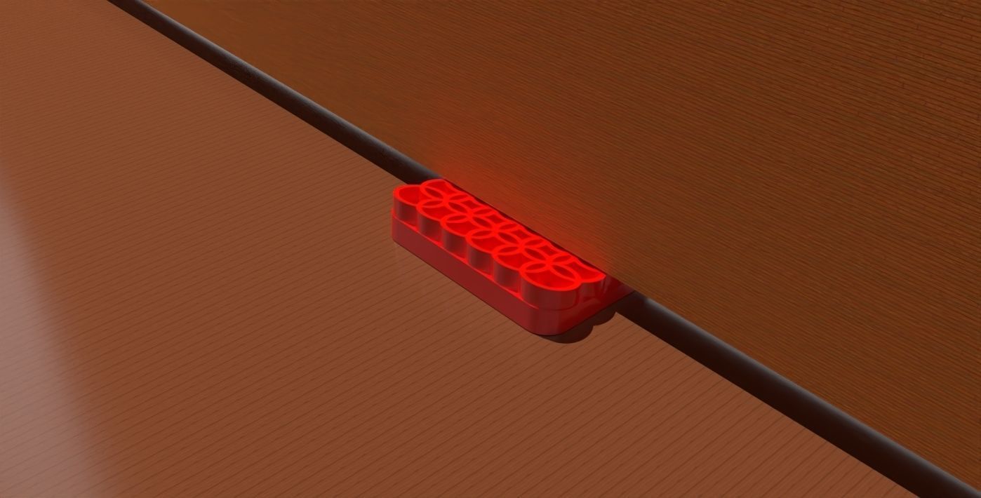 A circle themed doorstop 3D print model_4