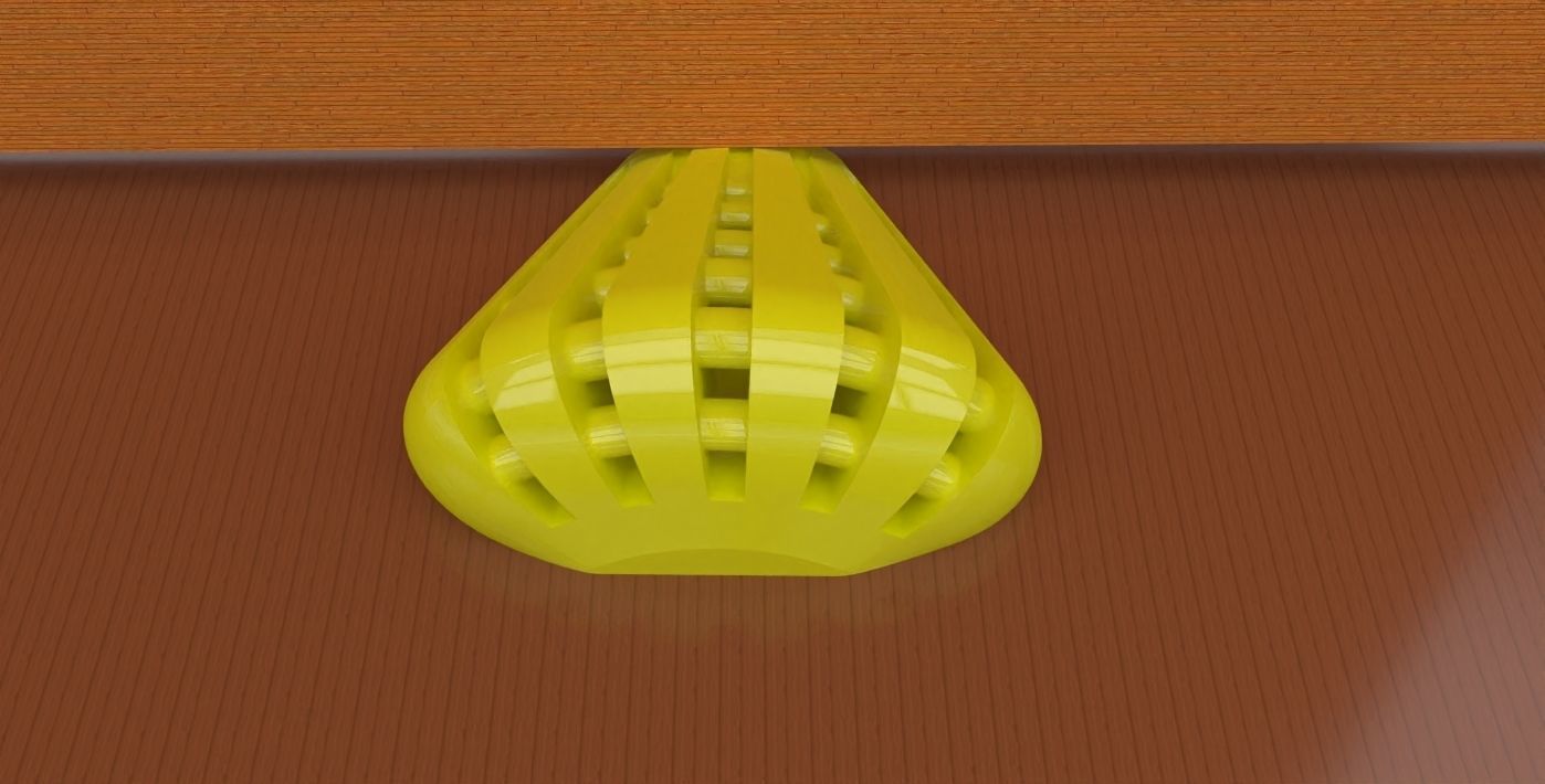 A fully printable doorstop 3D model 3D printable | CGTrader