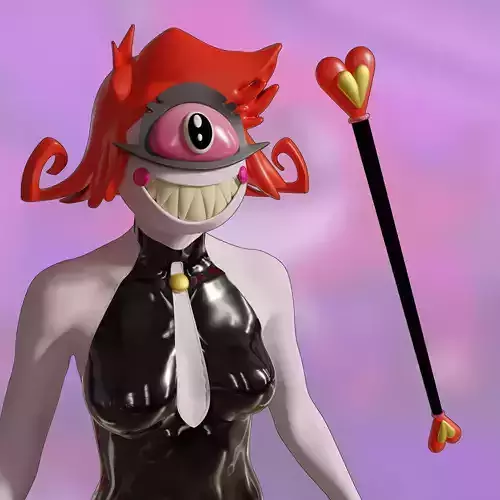 Niffty mask Hazbin Hotel Cosplay