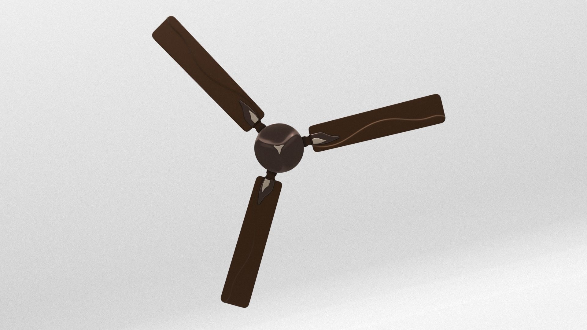 Ceiling Fan 05 Low-poly 3D model_1