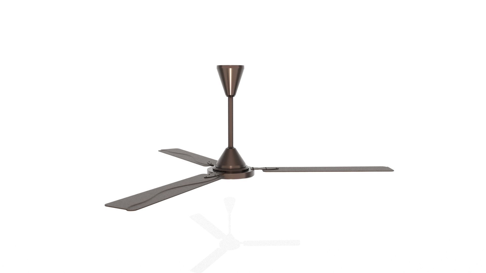 Ceiling Fan 05 Low-poly 3D model_2