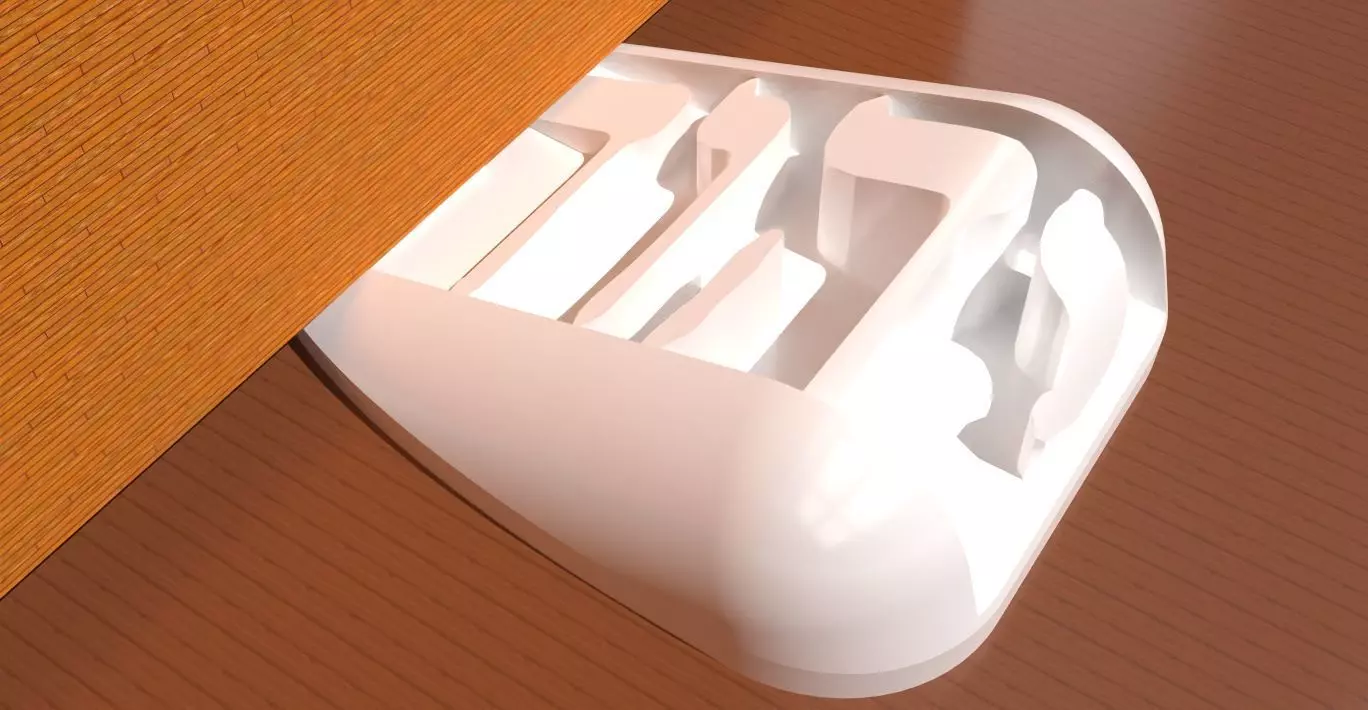 A YHVH themed doorstop 3D print model_0