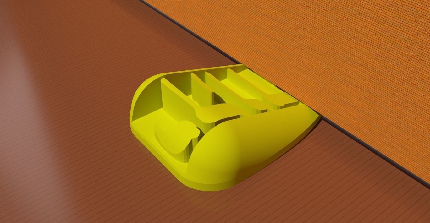 A YHVH themed doorstop 3D print model_1