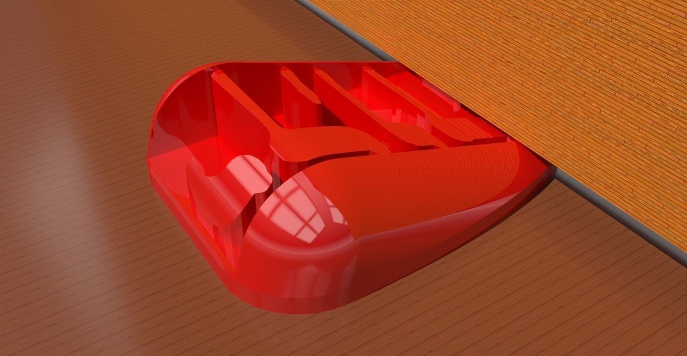 A YHVH themed doorstop 3D print model_2