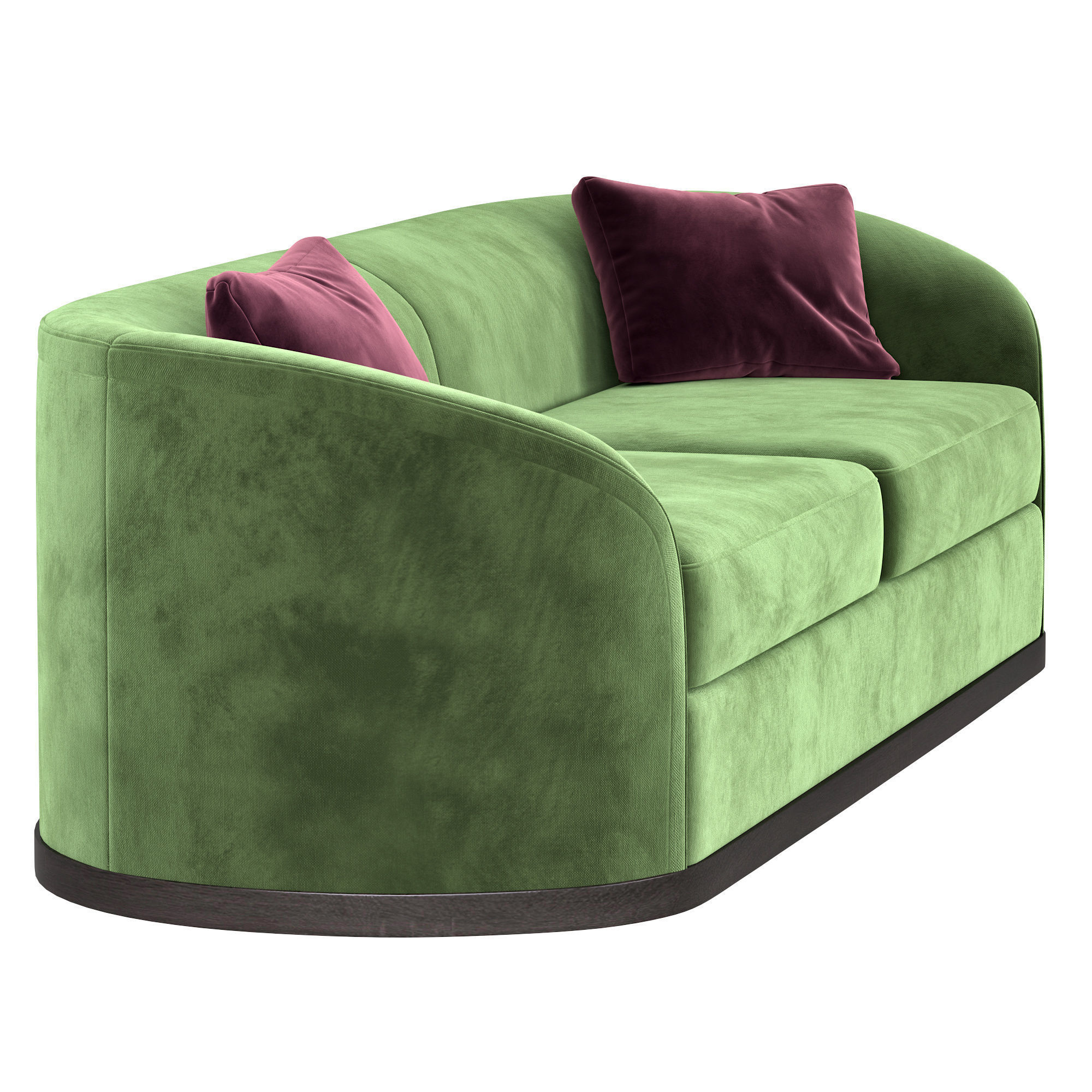 Anderson sofa Low-poly 3D model_1