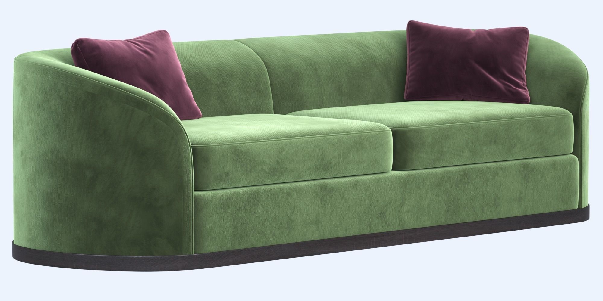 Anderson sofa Low-poly 3D model_3