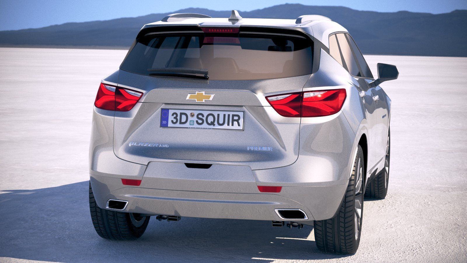 Chevrolet Blazer CG 2019 3D model_5