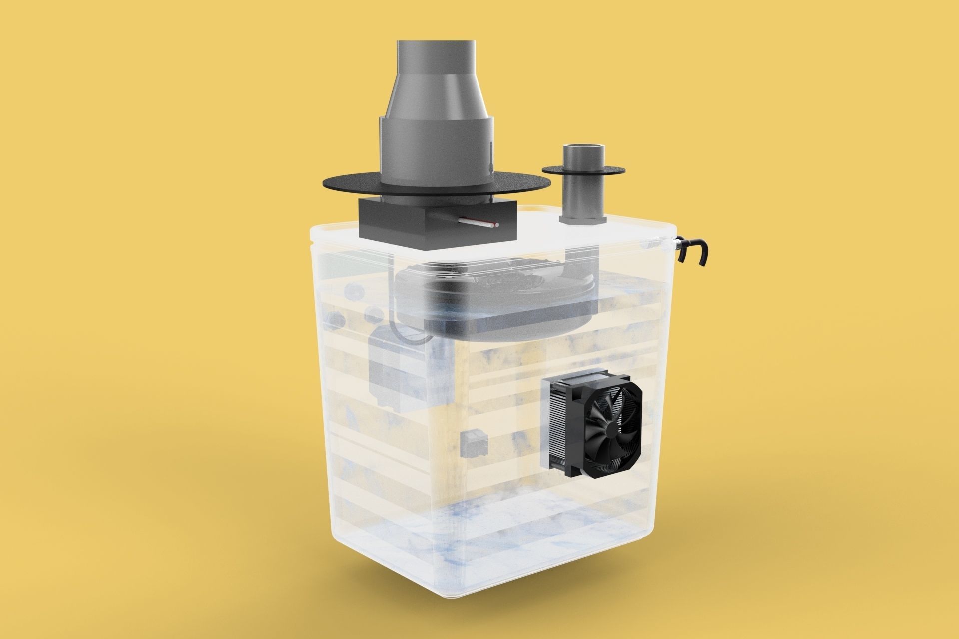 FOG ULTRASONIC HUMIDIFIER MIST AIR SYSTEM AGRICULTURAL FARM 3D model_6