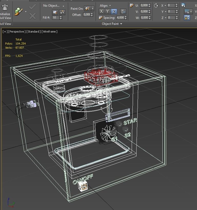 FOG ULTRASONIC HUMIDIFIER MIST AIR SYSTEM AGRICULTURAL FARM 3D model_11