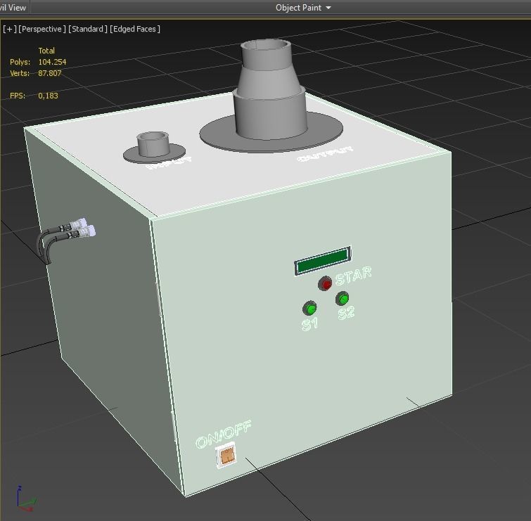 FOG ULTRASONIC HUMIDIFIER MIST AIR SYSTEM AGRICULTURAL FARM 3D model_10