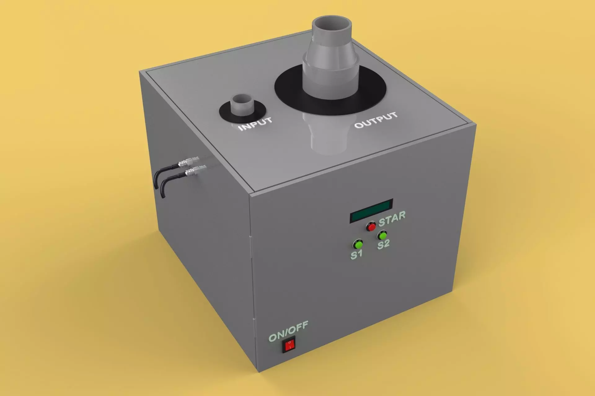 FOG ULTRASONIC HUMIDIFIER MIST AIR SYSTEM AGRICULTURAL FARM 3D model_0