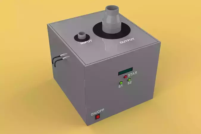 FOG ULTRASONIC HUMIDIFIER MIST AIR SYSTEM AGRICULTURAL FARM 3D model