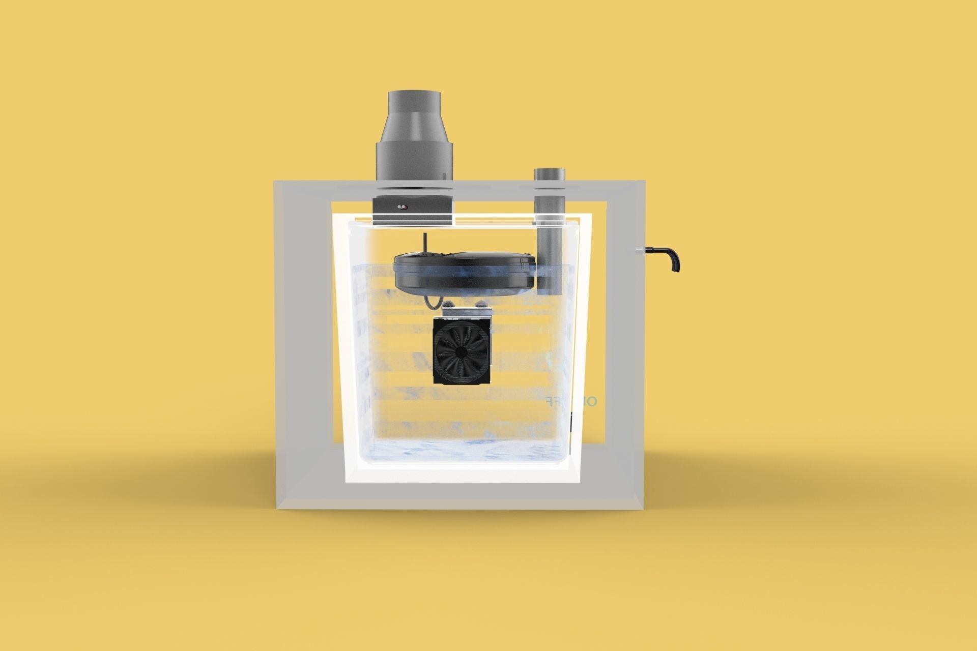 FOG ULTRASONIC HUMIDIFIER MIST AIR SYSTEM AGRICULTURAL FARM 3D model_4