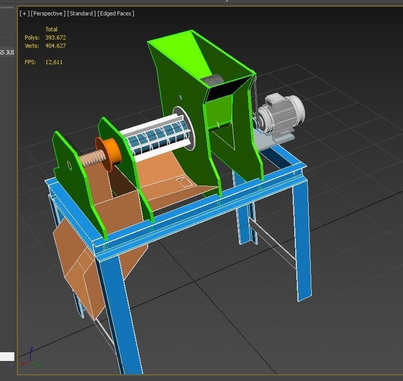 COCONUT EXTRACTOR MILK SQUEEZER PRESS JUICER 3D model | CGTrader