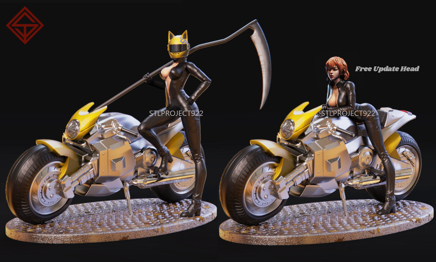 Celty 3D print model_1