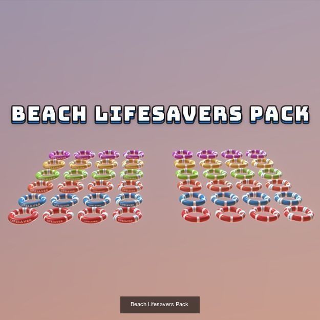 Beach Props and Clouds Collection Vol 1 _4