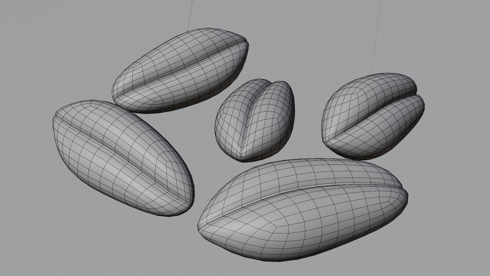 WHEAT SEEDS 3D model_14