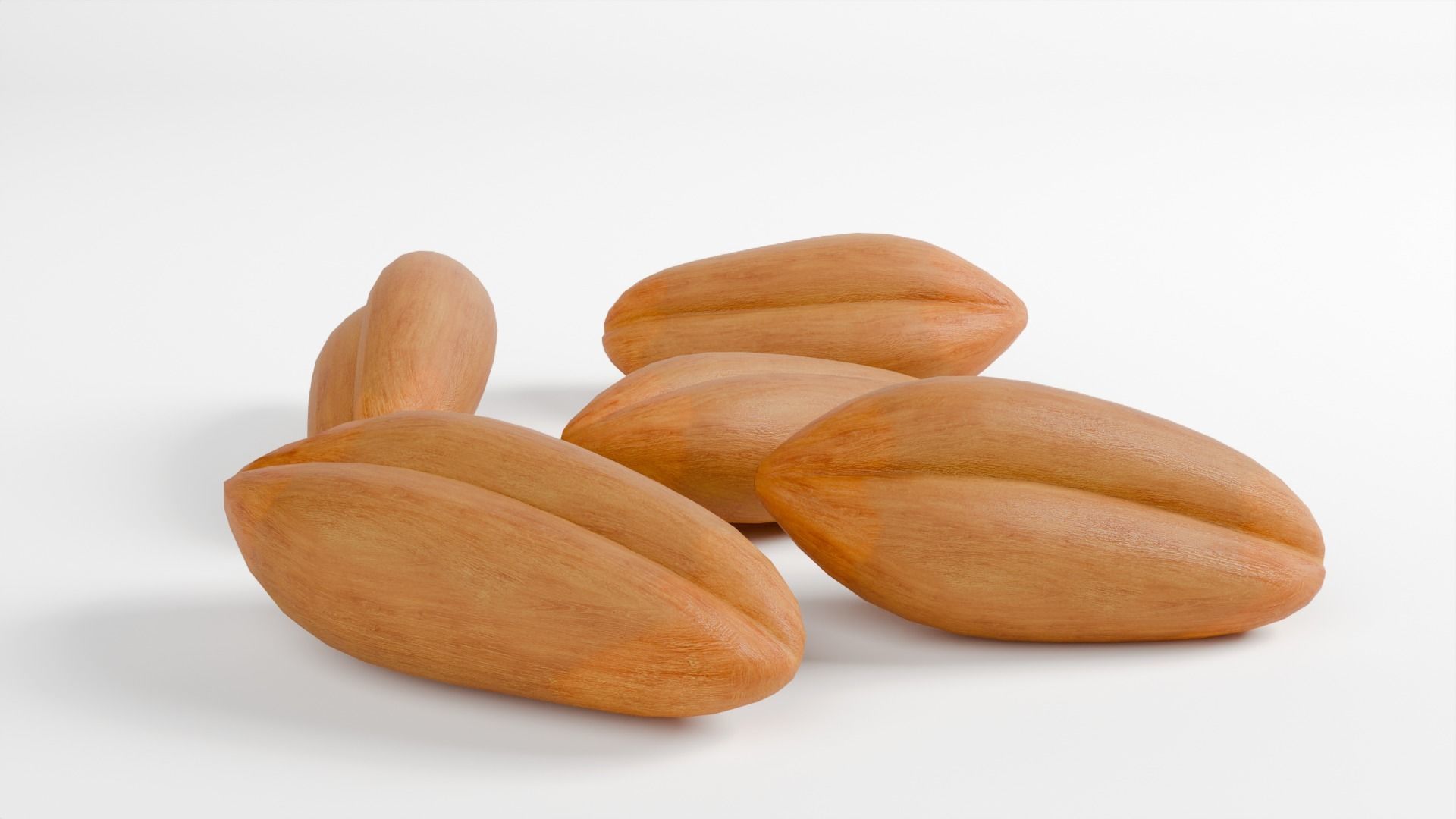 WHEAT SEEDS 3D model_9