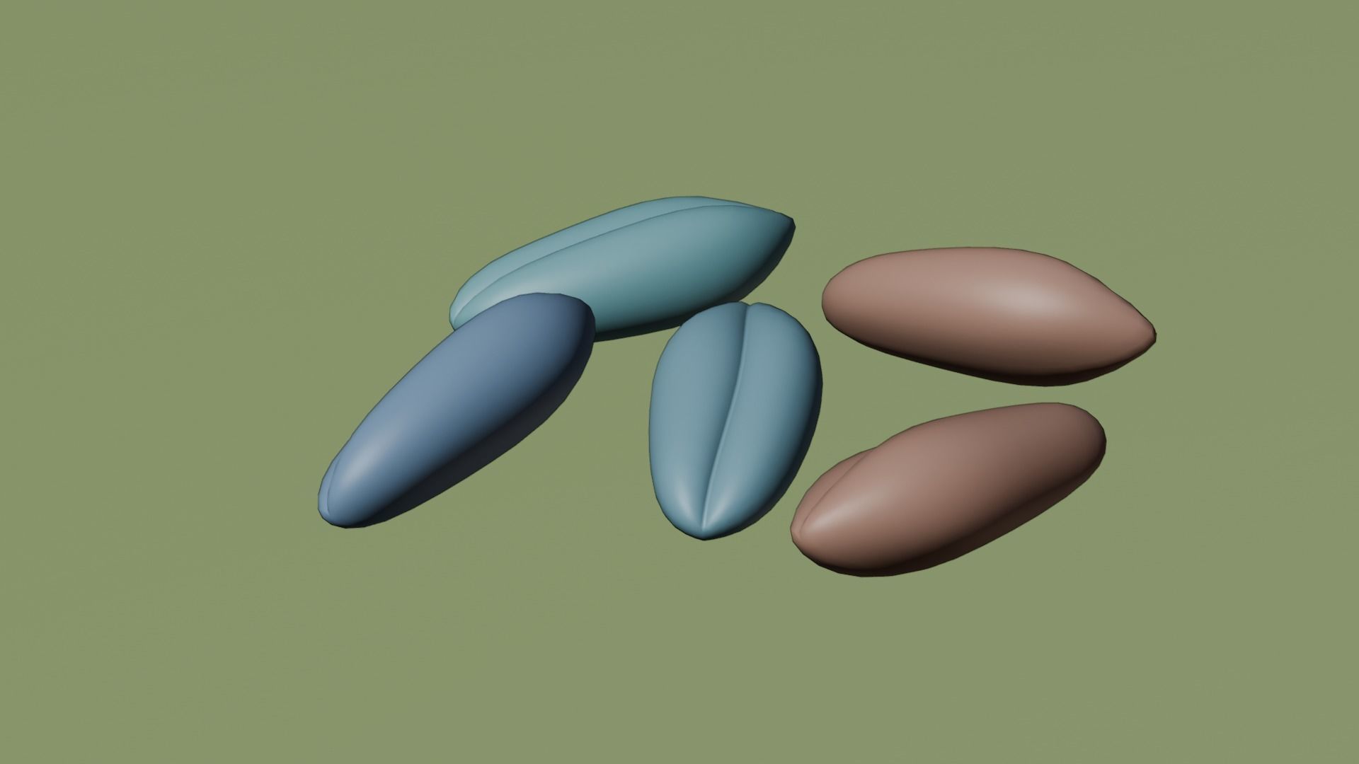 WHEAT SEEDS 3D model_11