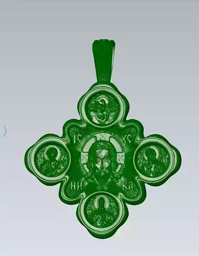 Jesus with marry  3D print model