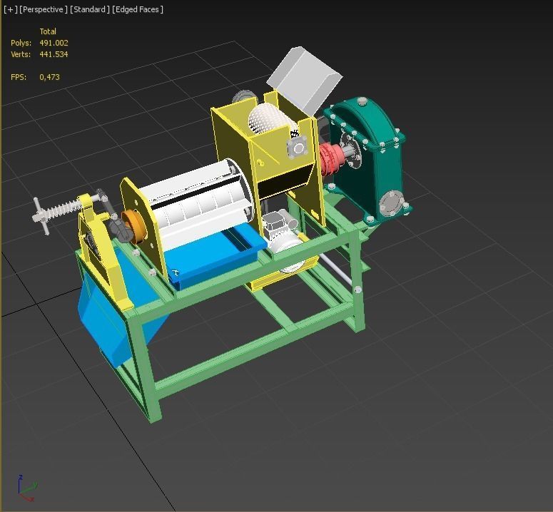 SQUEEZER COCONUT MILK CREAM EXTRACTOR PRESS JUICER SHREDDER 3D model_10