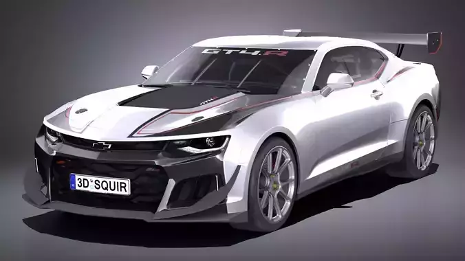 Chevrolet Camaro GT4R CG LowPoly