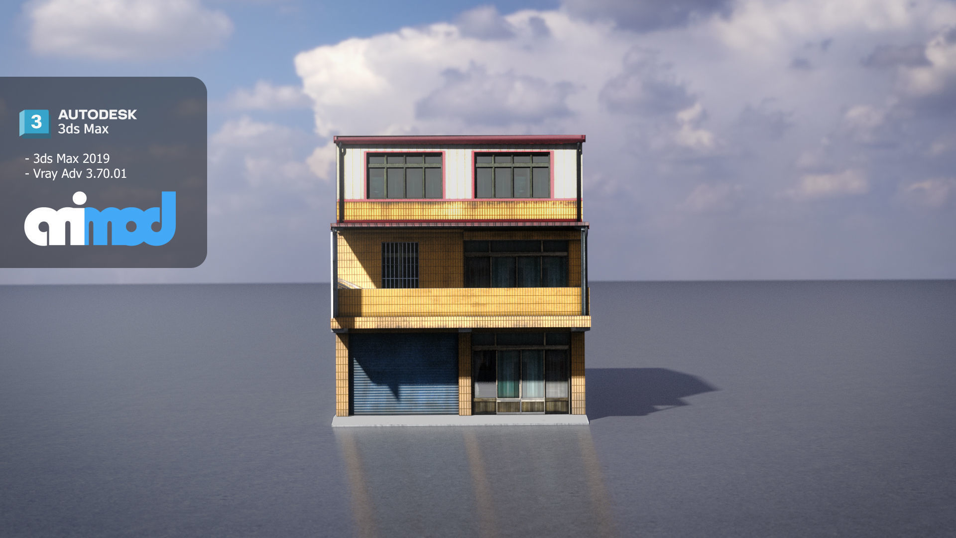 TW house 009 3D model_2