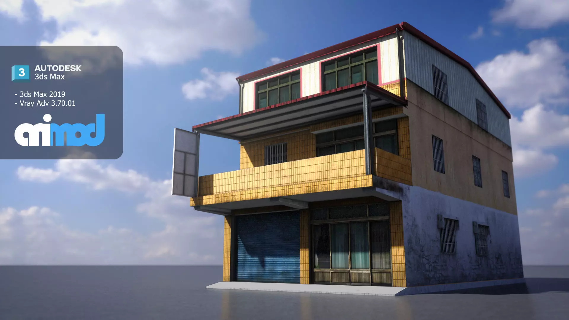 TW house 009 3D model_0