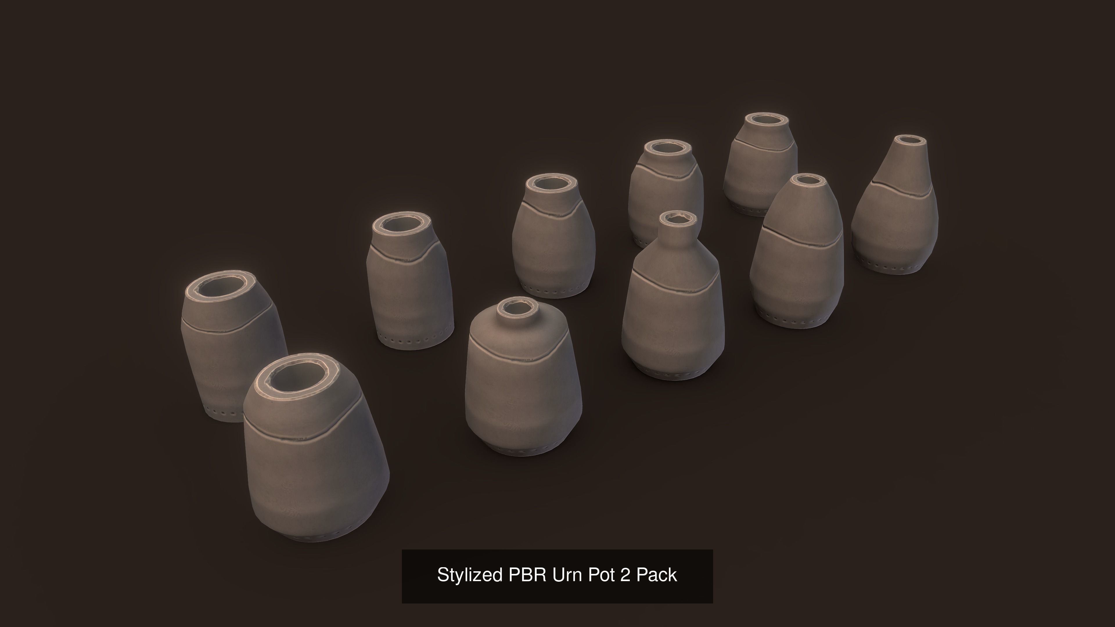 ALL IN ONE 2022 Stylized PBR Dungeon Pack JFG V2 and Some Extras 3D Model Collection_50