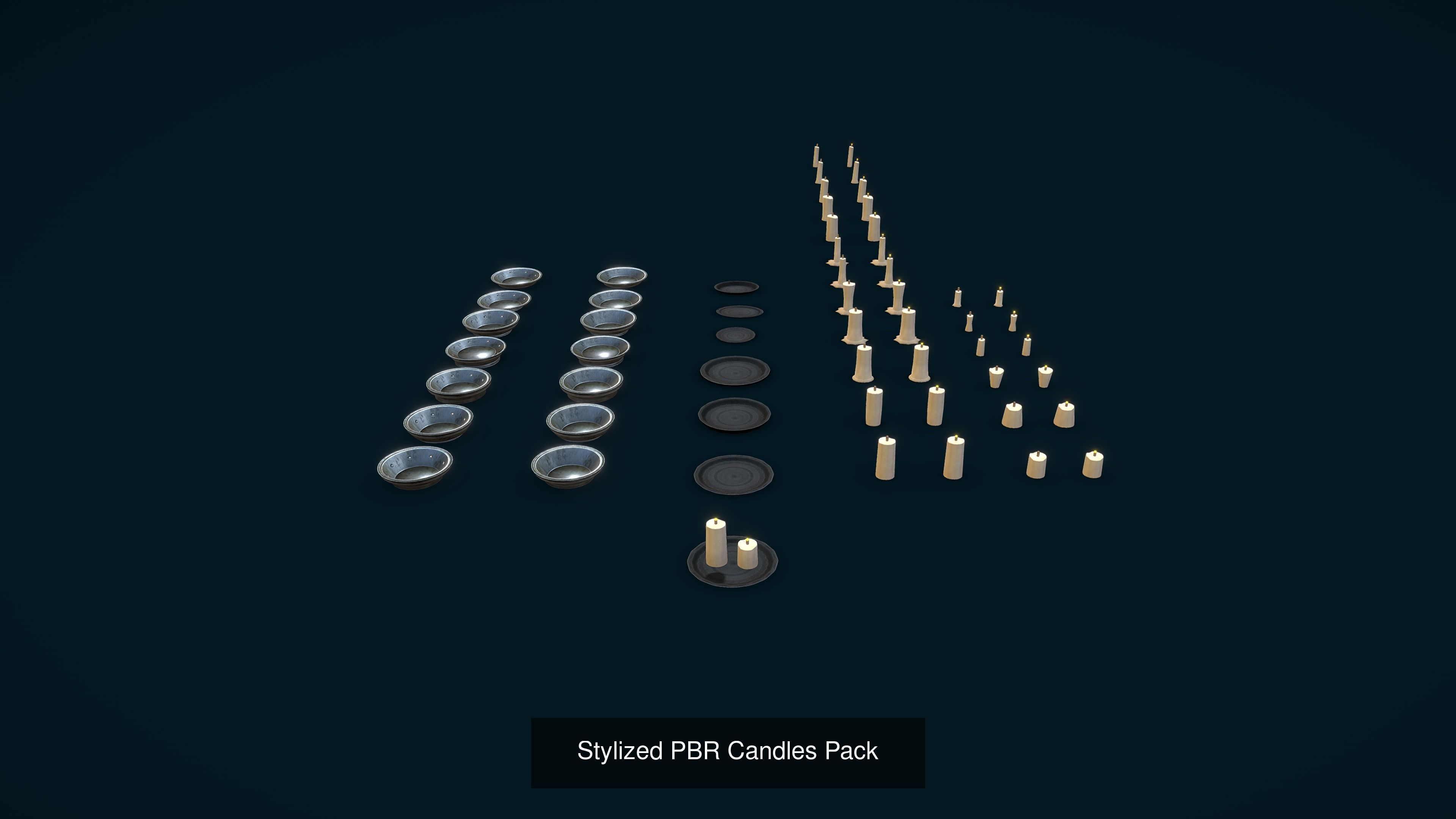 ALL IN ONE 2022 Stylized PBR Dungeon Pack JFG V2 and Some Extras 3D Model Collection_54